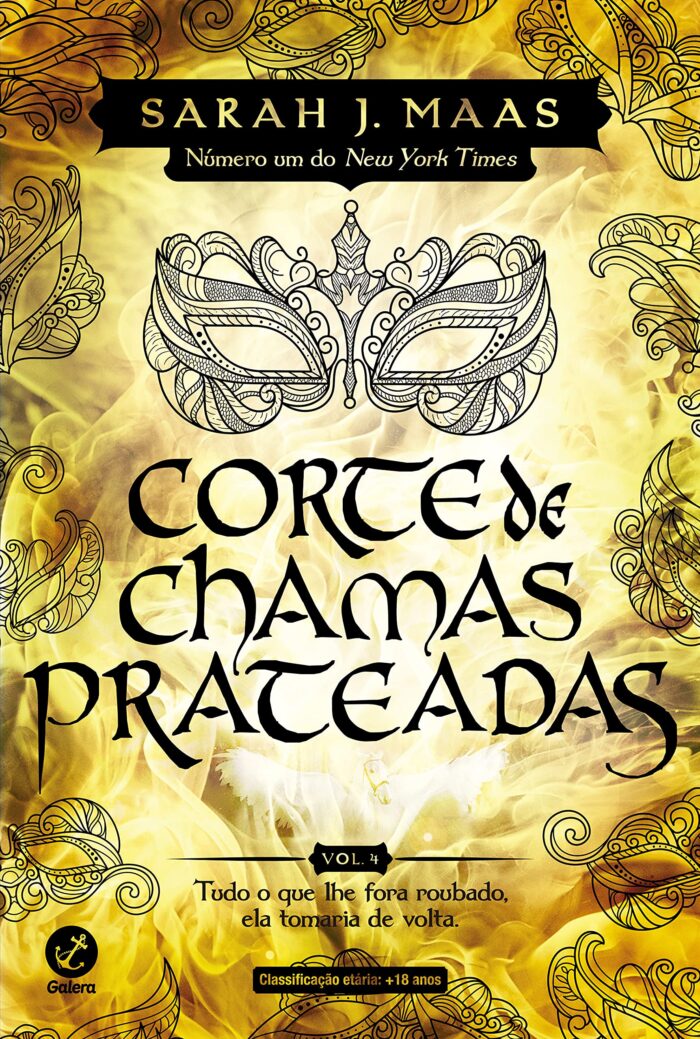 Livro Corte De Chamas Prateadas Portal Acotar Brasil