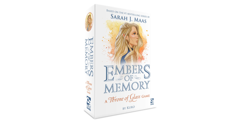 Pré venda para o jogo Embers of Memory: A Throne of Glass Game