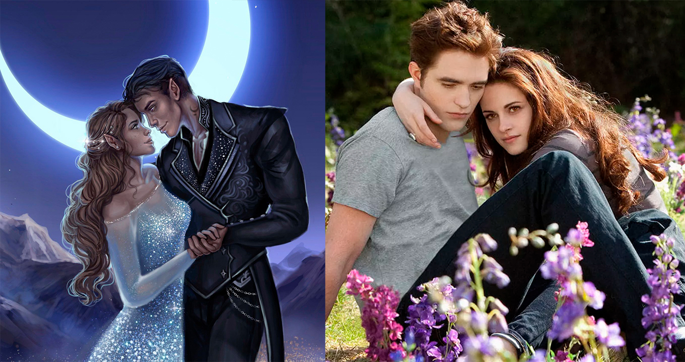 acotar feyre rhys crepúsculo bella edward