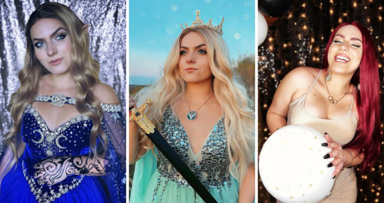 Cosplays de PeachyQueen trazem Feyre, Aelin e Bryce para a vida real