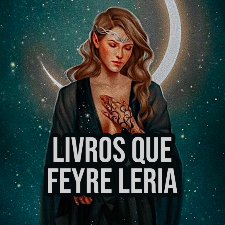 Quais livros estariam na estante de Feyre Archeron